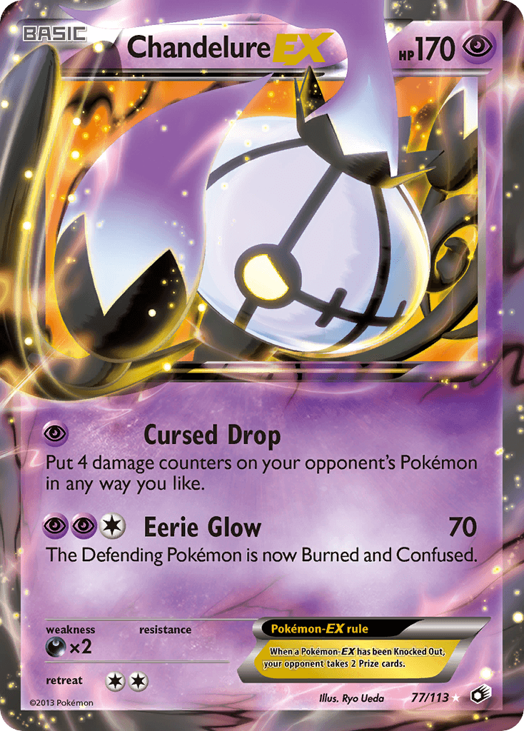 Chandelure-EX BW11-77