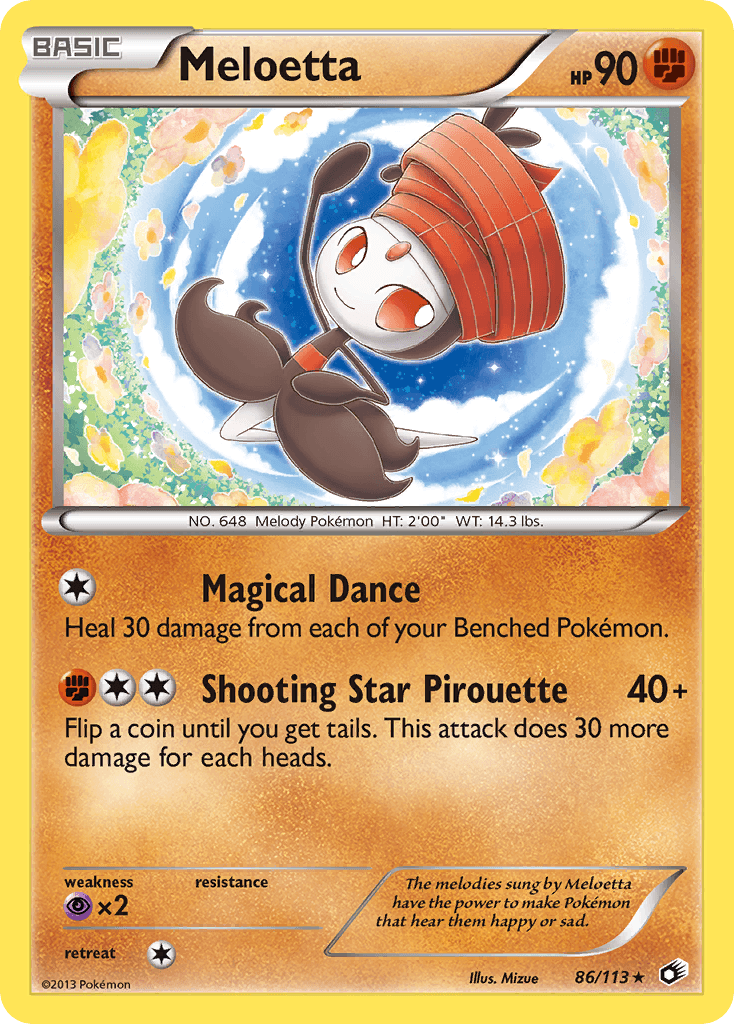 Meloetta BW11-86