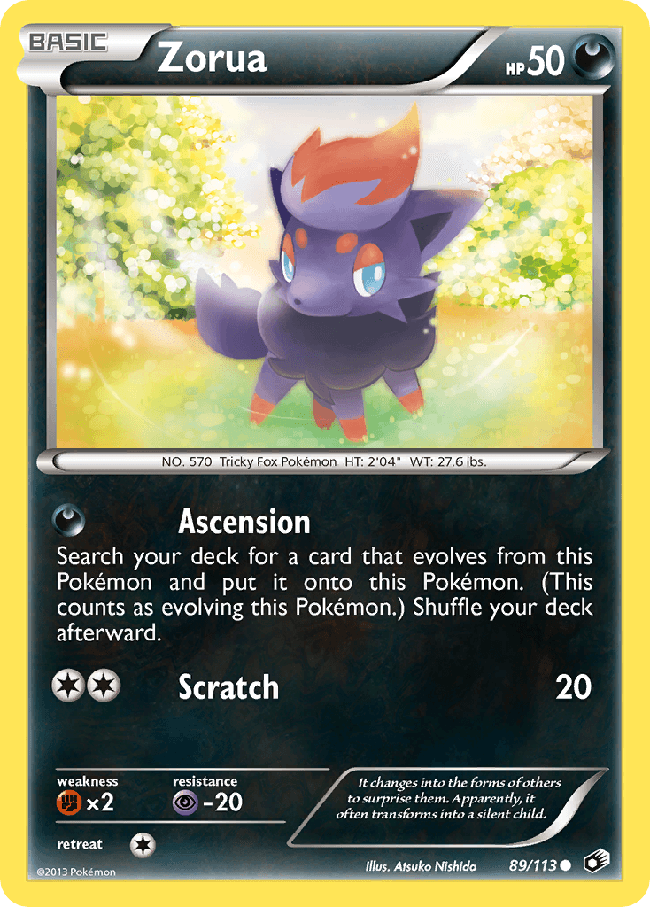 Zorua BW11-89