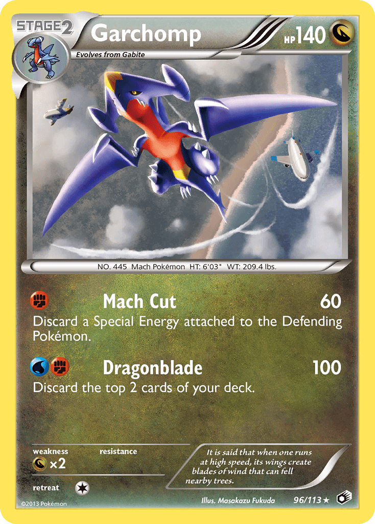Garchomp BW11-96