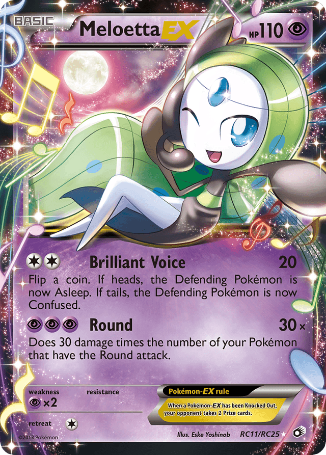 Meloetta-EX BW11-RC11