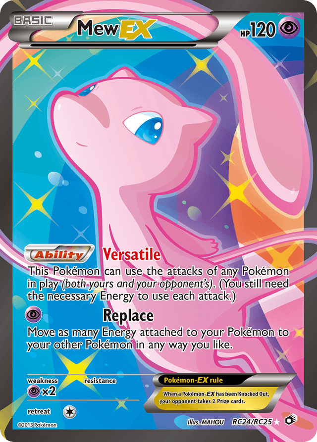 Mew-EX BW11-RC24