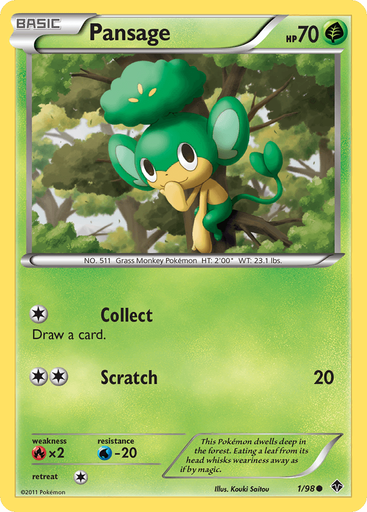 Pansage BW2-1