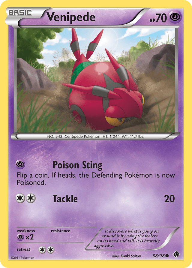 Venipede BW2-38
