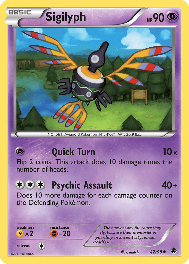 Sigilyph BW2-42