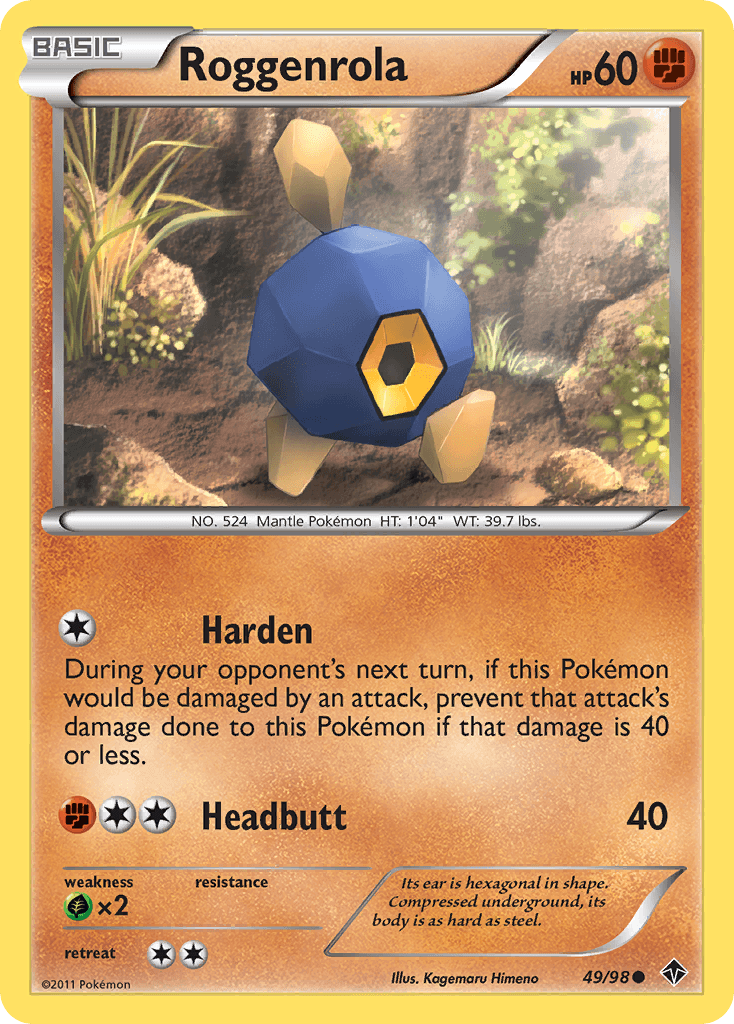 Roggenrola BW2-49