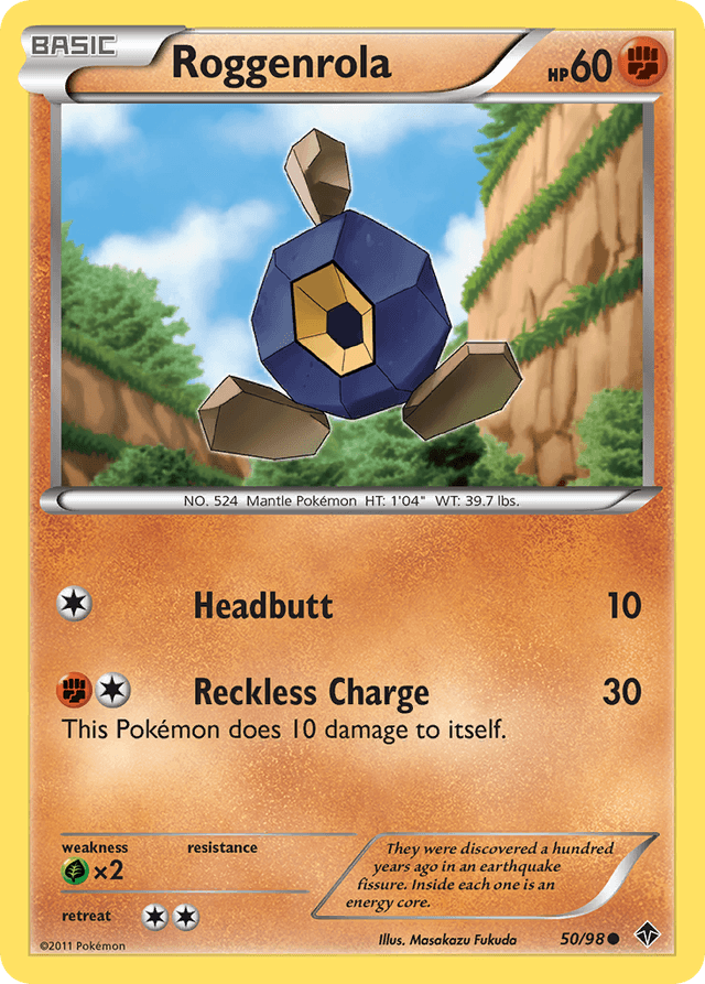 Roggenrola BW2-50