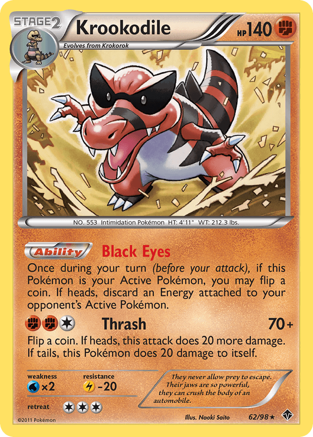 Krookodile BW2-62