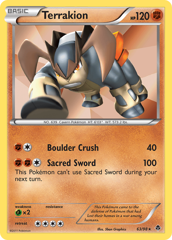 Terrakion BW2-63