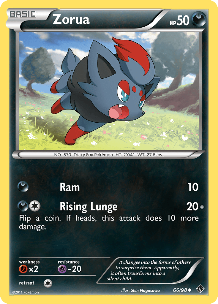 Zorua BW2-66