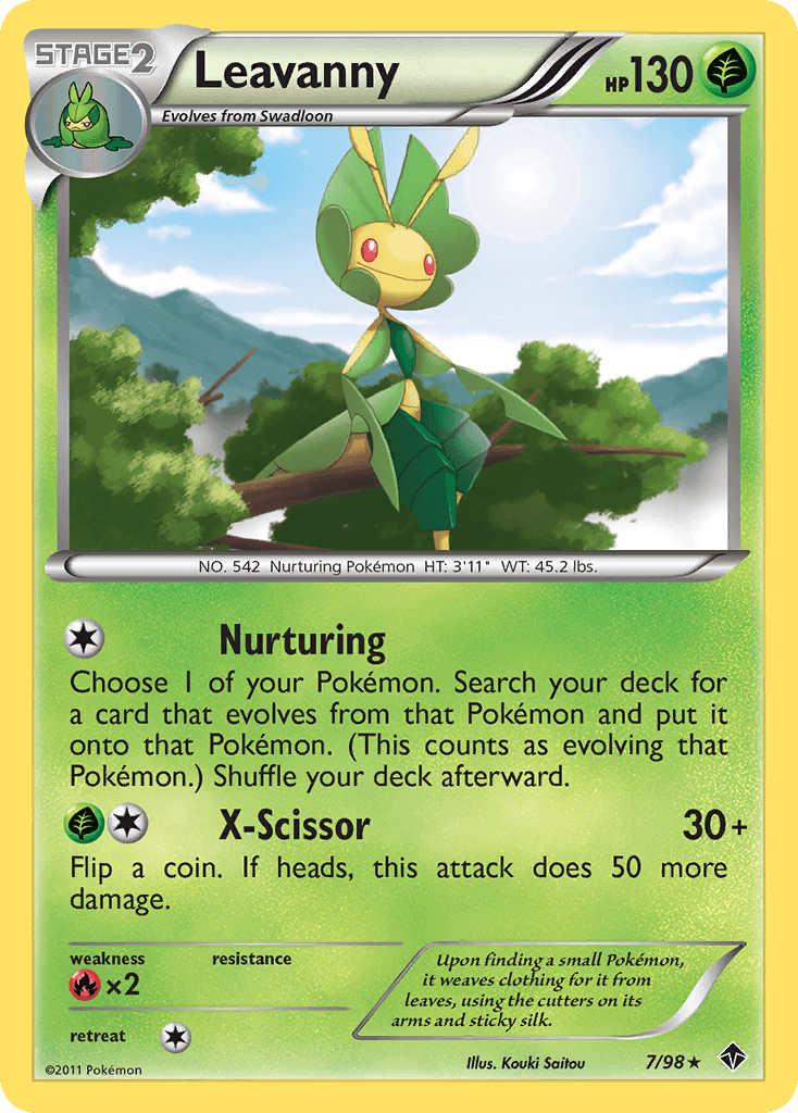 Leavanny BW2-7
