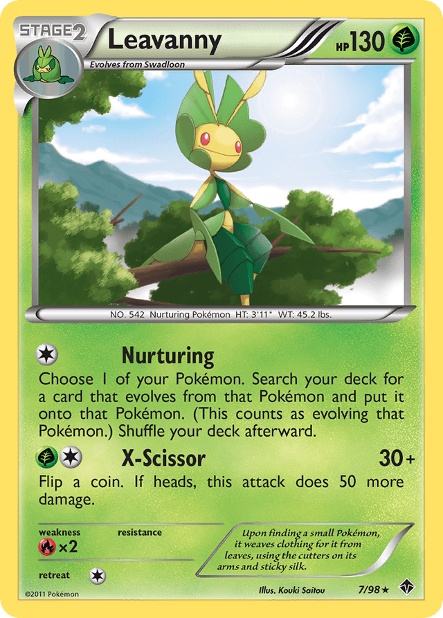 Leavanny BW2-7