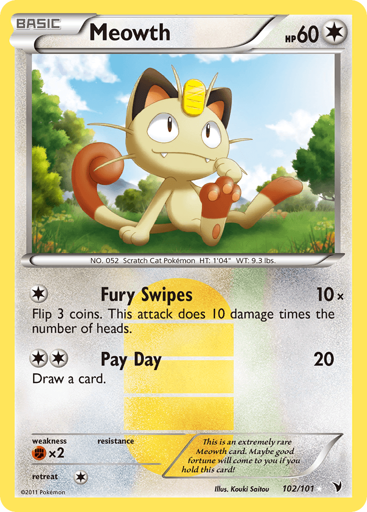 Meowth BW3-102