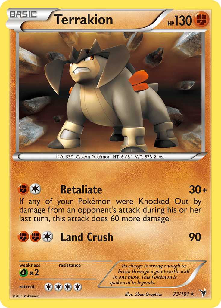 Terrakion BW3-73
