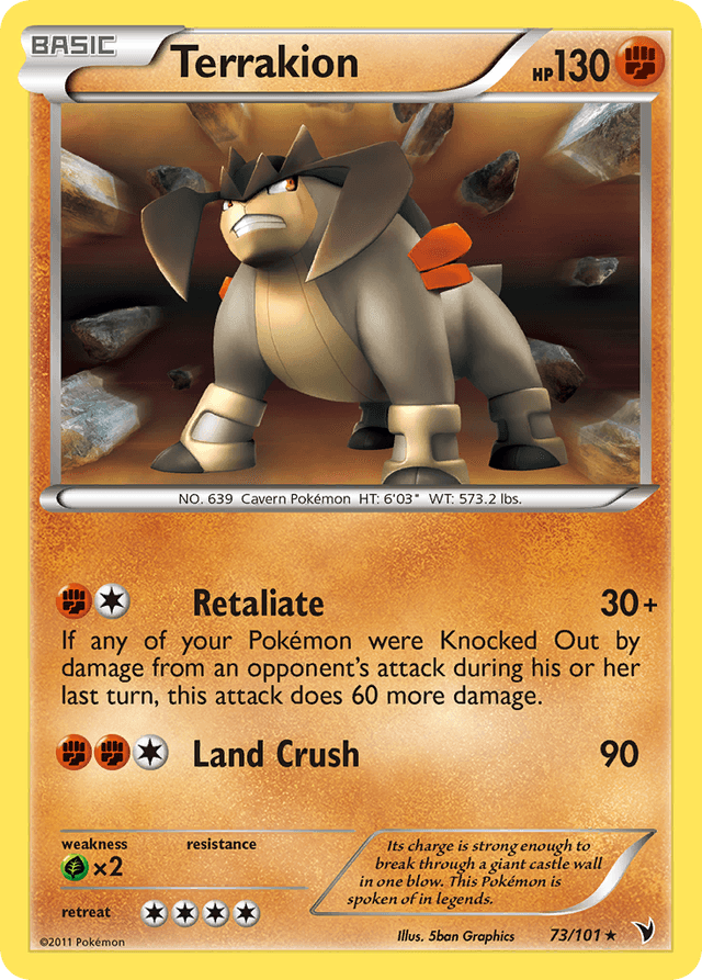 Terrakion BW3-73
