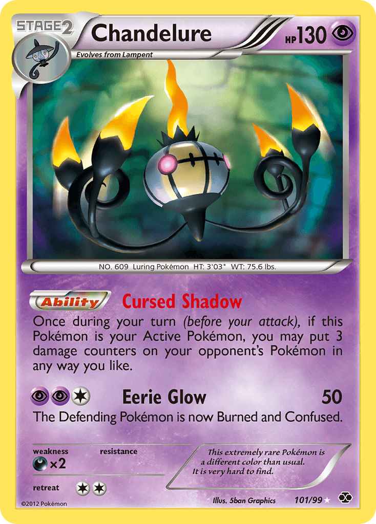 Chandelure BW4-101