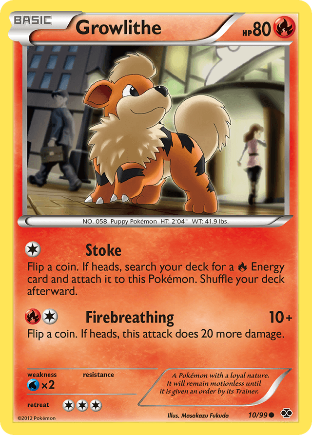 Growlithe BW4-10