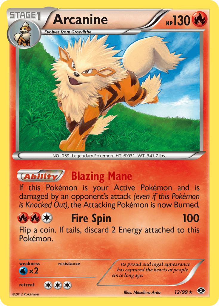 Arcanine BW4-12