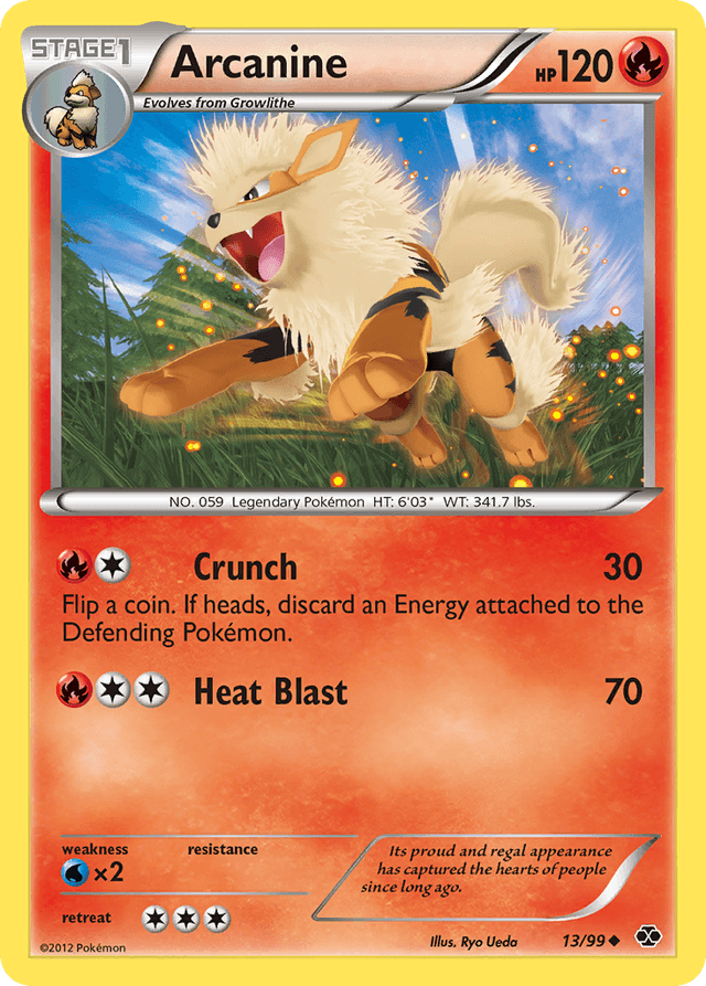 Arcanine BW4-13