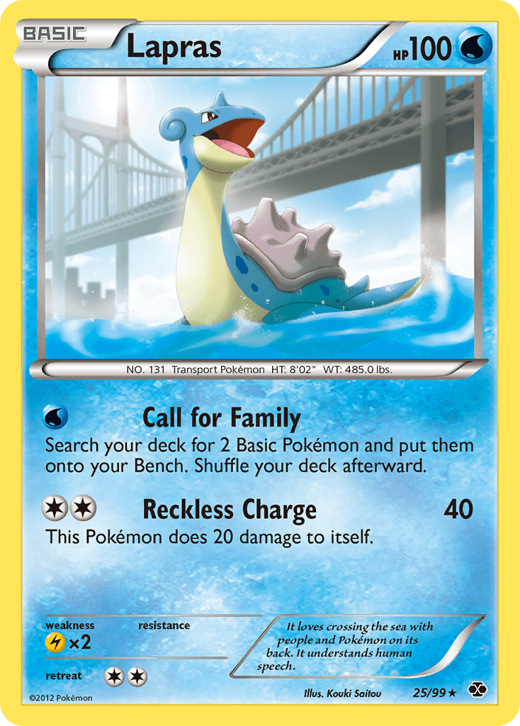 Lapras BW4-25