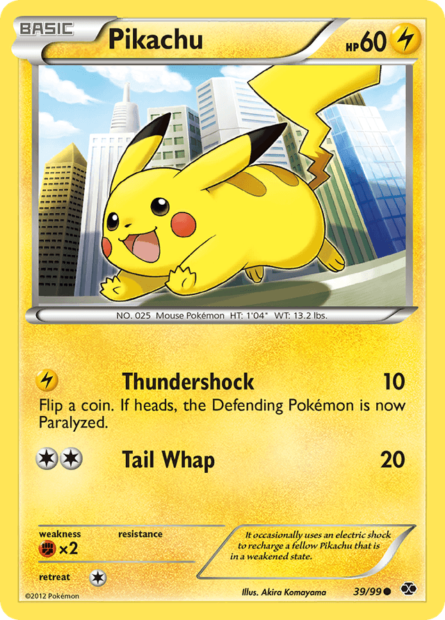 Pikachu BW4-39