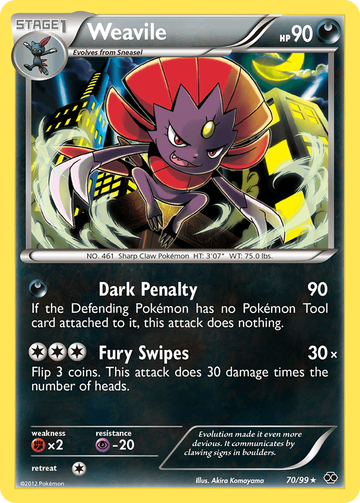 Weavile BW4-70