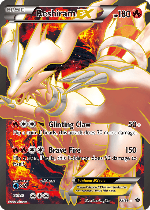 Reshiram-EX BW4-95