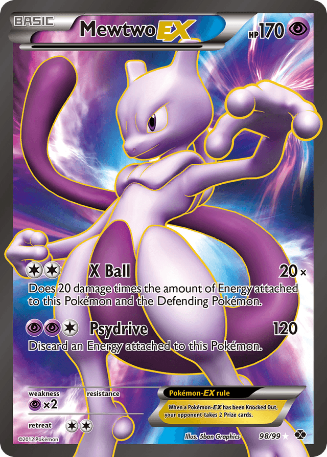 Mewtwo-EX BW4-98