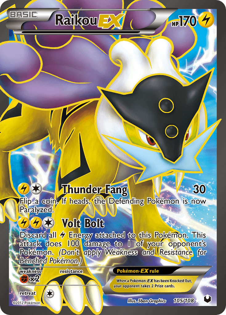 Raikou-EX BW5-105