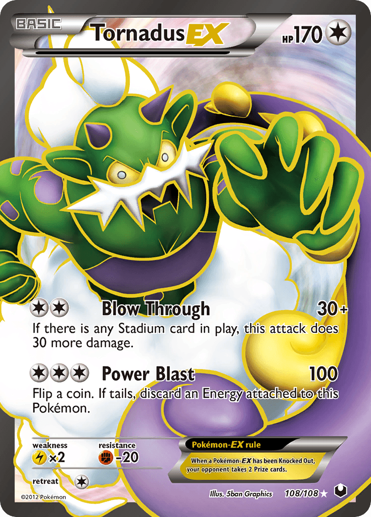 Tornadus-EX BW5-108