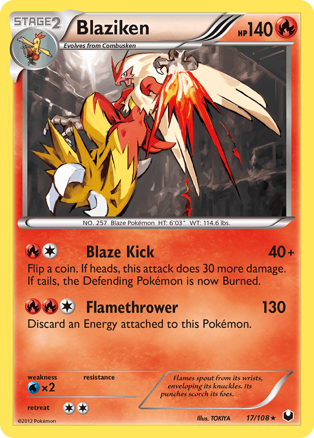 Blaziken BW5-17