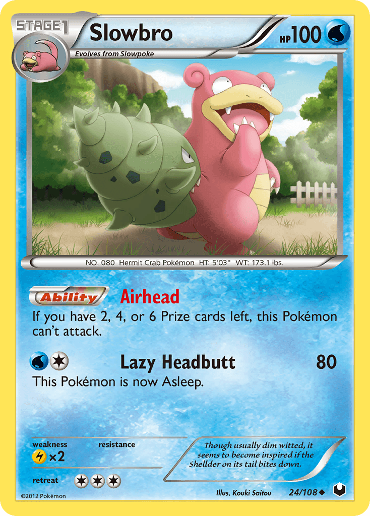 Slowbro BW5-24