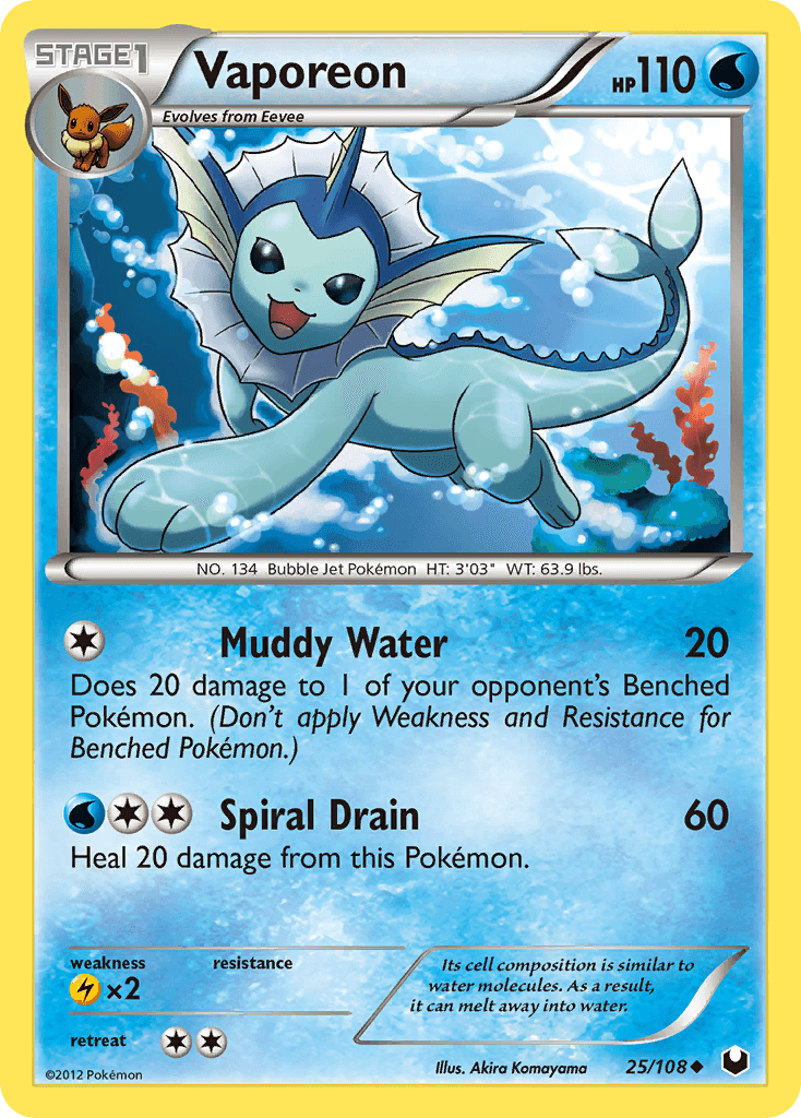 Vaporeon BW5-25