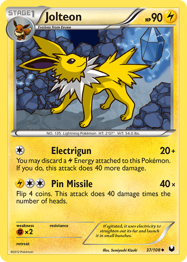 Jolteon BW5-37