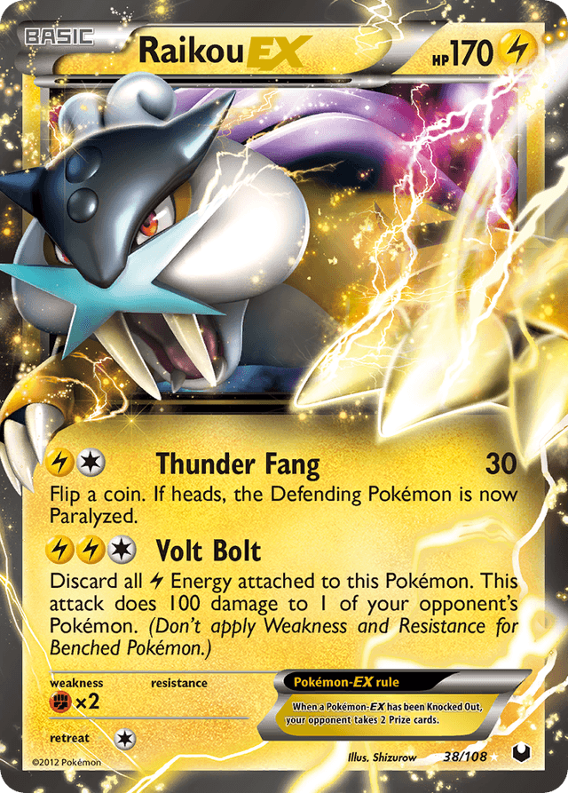 Raikou-EX BW5-38