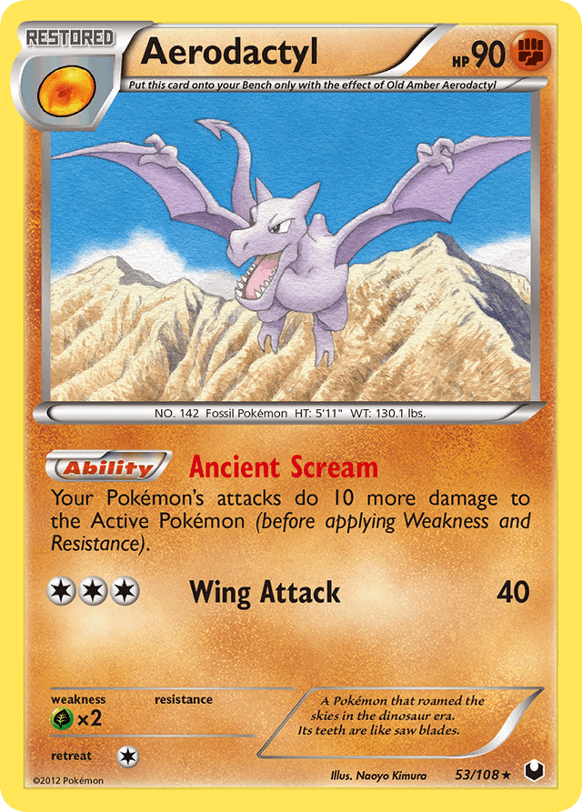 Aerodactyl BW5-53