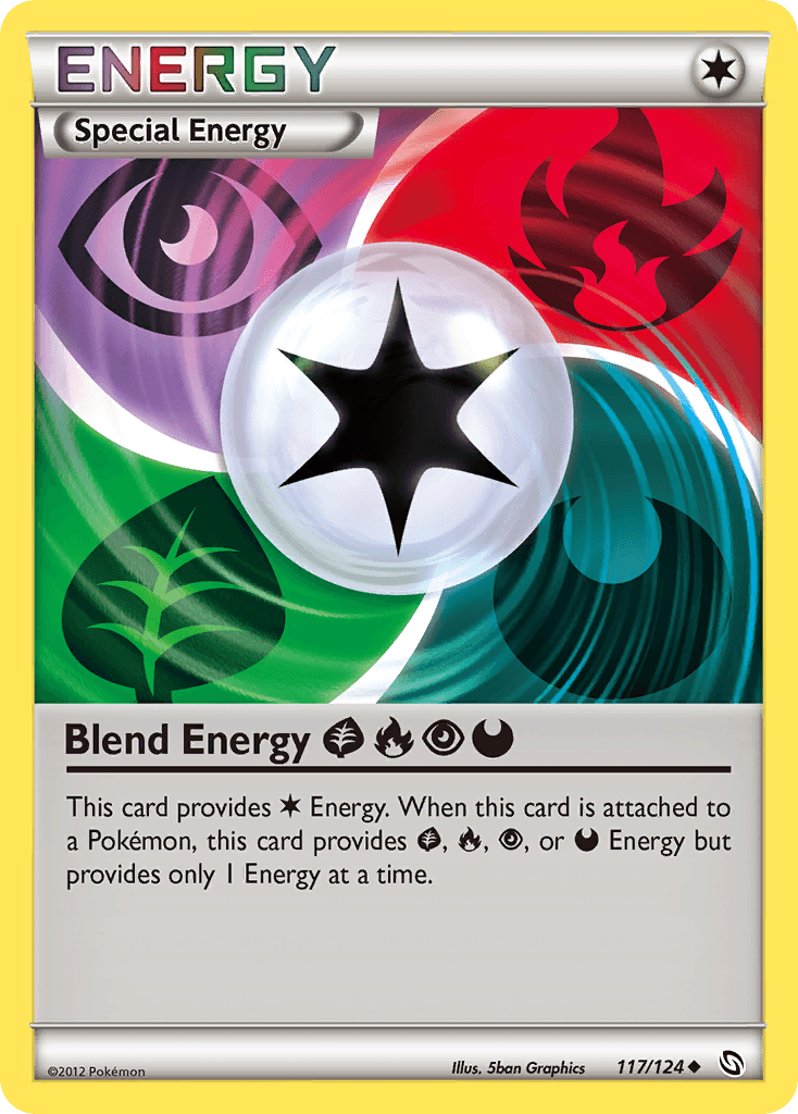 Blend Energy GrassFirePsychicDarkness BW6-117