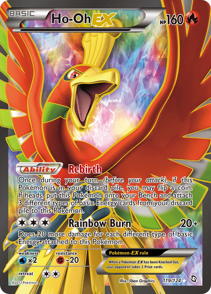 Ho-Oh-EX BW6-119