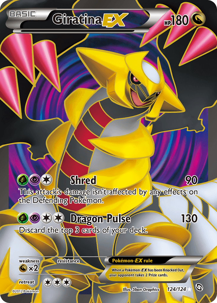 Giratina-EX BW6-124