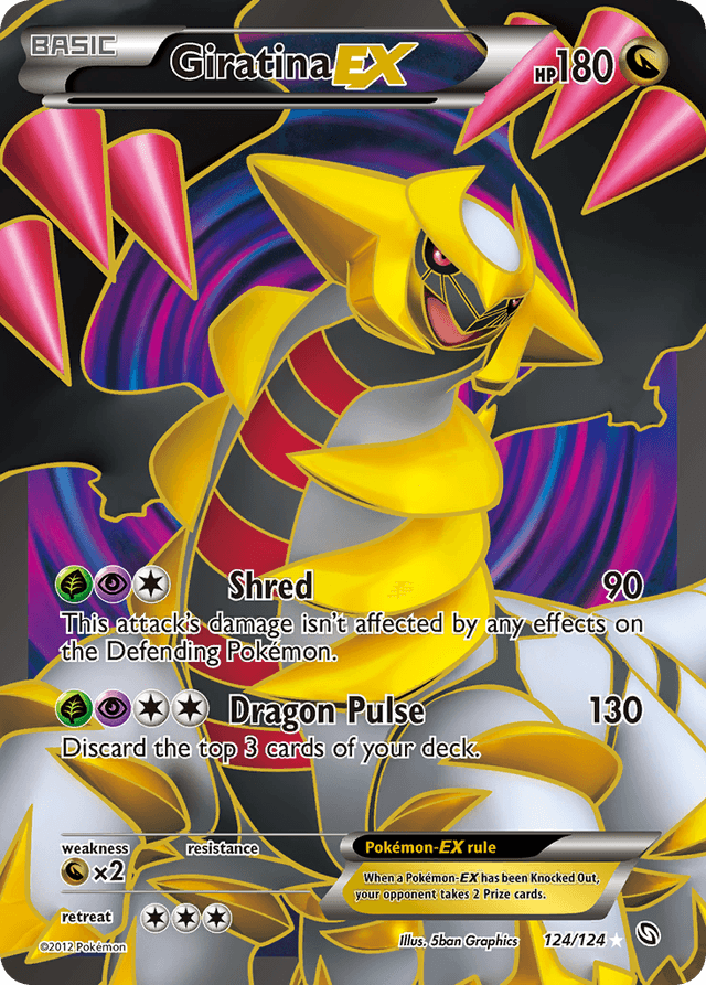 Giratina-EX BW6-124