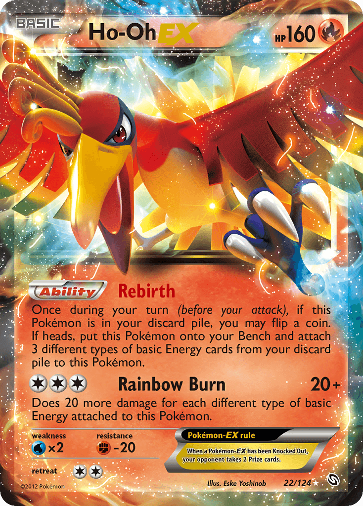 Ho-Oh-EX BW6-22