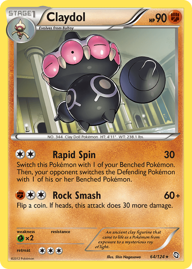 Claydol BW6-64