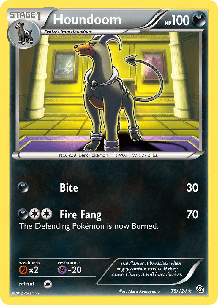 Houndoom BW6-75