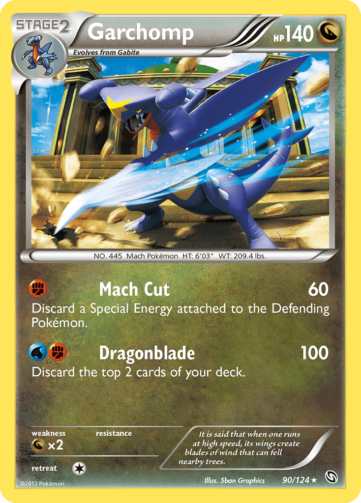 Garchomp BW6-90