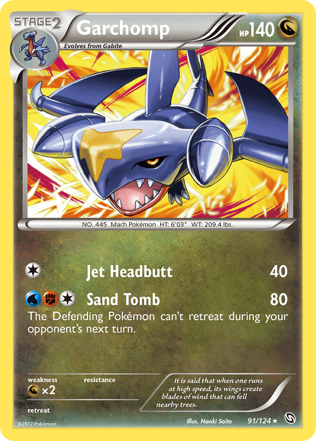 Garchomp BW6-91