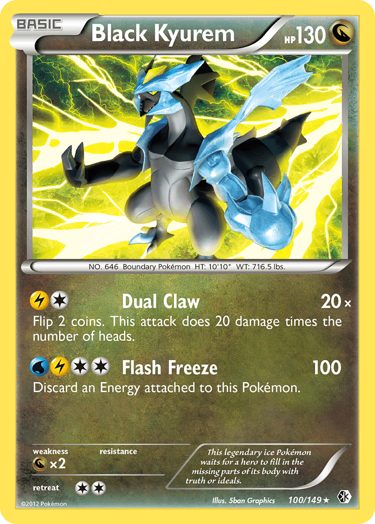 Black Kyurem BW7-100