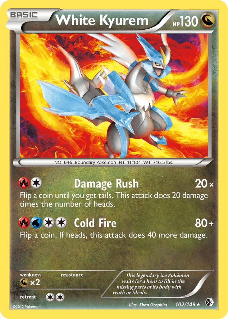 White Kyurem BW7-102