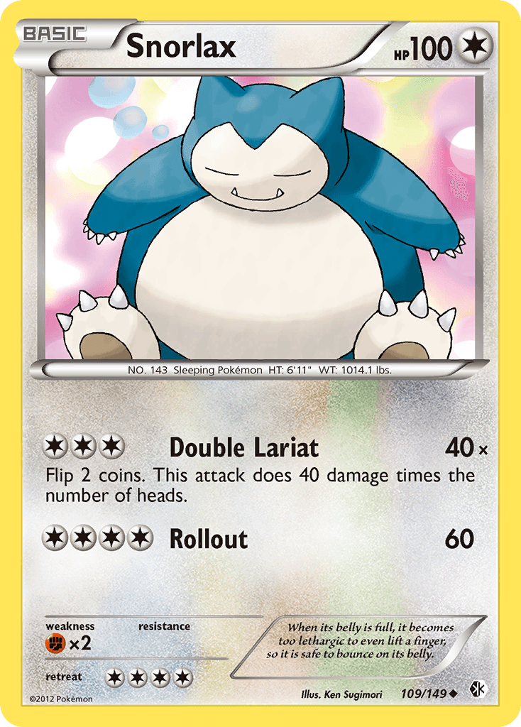 Snorlax BW7-109