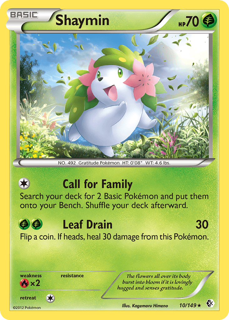Shaymin BW7-10