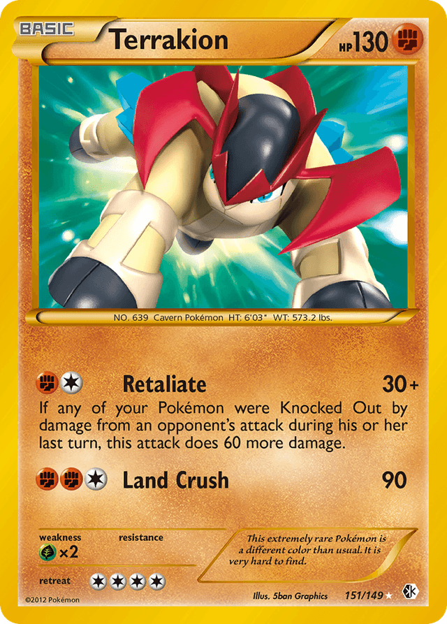 Terrakion BW7-151